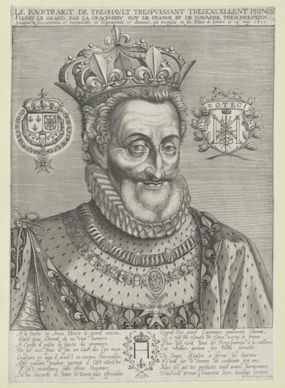 Fransa Kralı Henry IV by Artist Unknown
