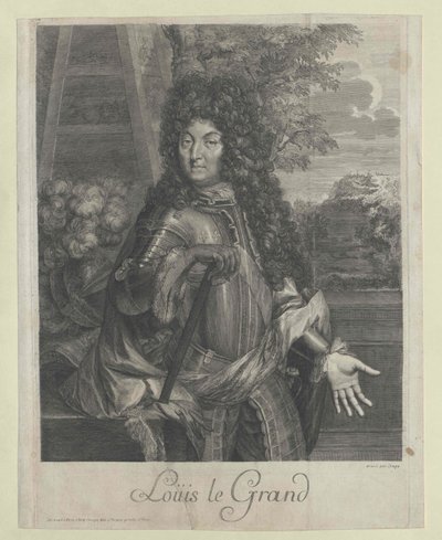 Fransa Kralı Louis XIV by Artist Unknown