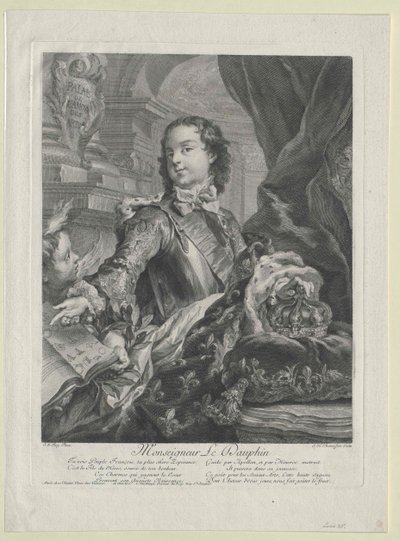 Fransa Kralı Louis XV by Artist Unknown