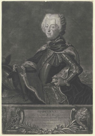 Prusya Kralı Frederick II by Artist Unknown