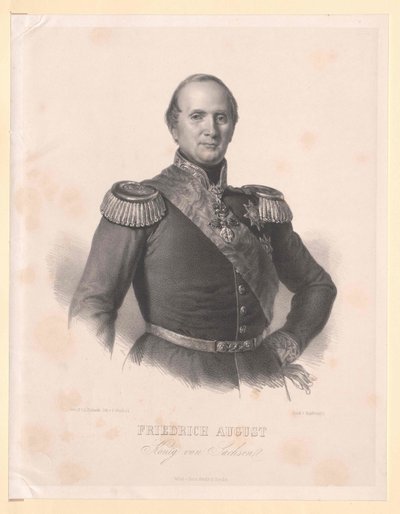 Saksonya Kralı Frederick August II by Artist Unknown
