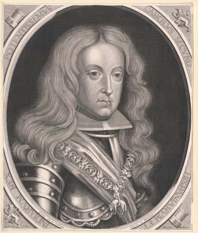 İspanya Kralı Charles II by Artist Unknown