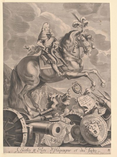 İspanya Kralı Charles II by Artist Unknown