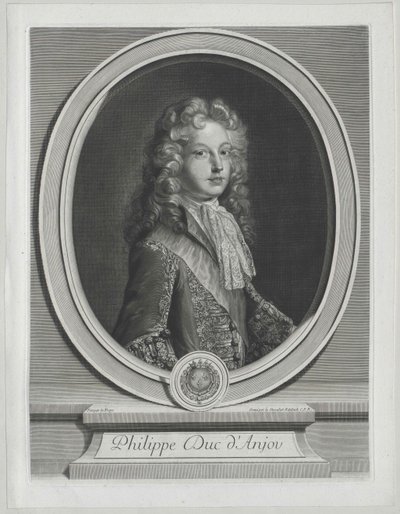 İspanya Kralı V. Philipp. by Artist Unknown