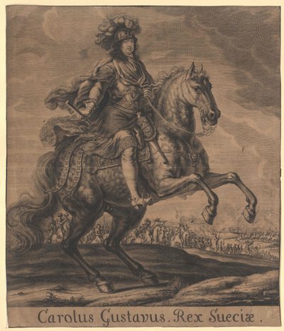 İsveç Kralı Charles X. Gustav by Artist Unknown