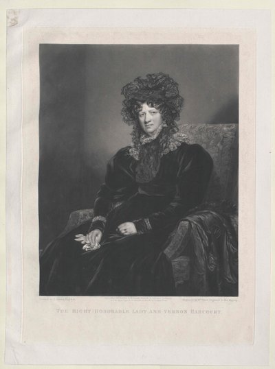 Leydi Anne Leveson-Gower by Artist Unknown