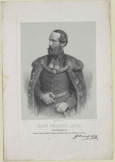 Leopold count Nadasdy-Nadasd-Fogaras by Artist Unknown