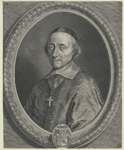 Louis Hercule de Levis de Ventadour (baskı) by Artist Unknown
