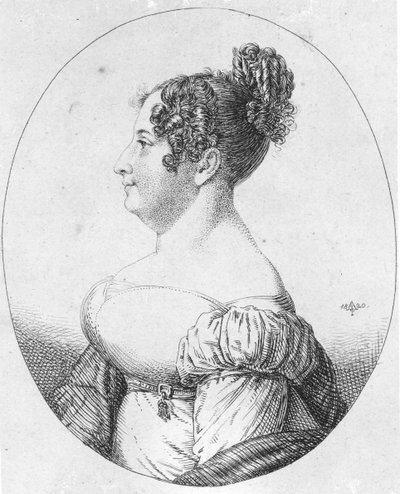 Maria Charlotte barones 1782 - 1841 Kerpen by Artist Unknown