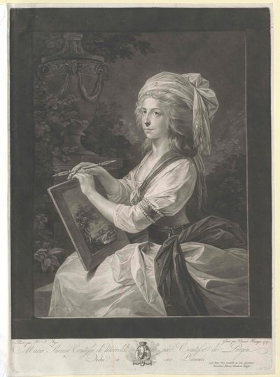 Maria Theresia Kontes Pergen by Artist Unknown