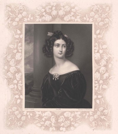 Nanette Kaula (baskı) by Artist Unknown