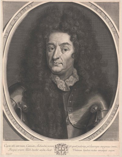 Nicolas de Catinat (baskı) by Artist Unknown