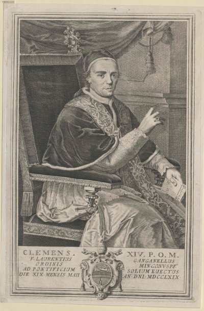 Papa Clement XIV by Artist Unknown