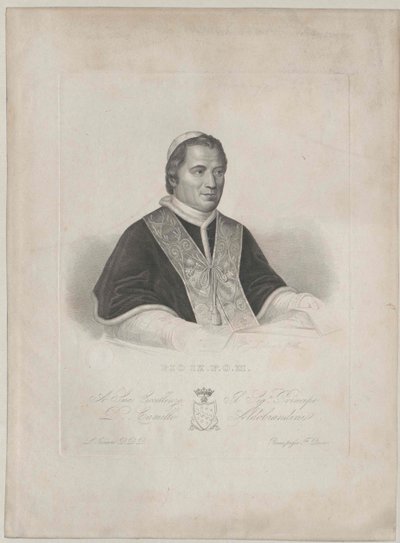 Papa Pius IX by Artist Unknown