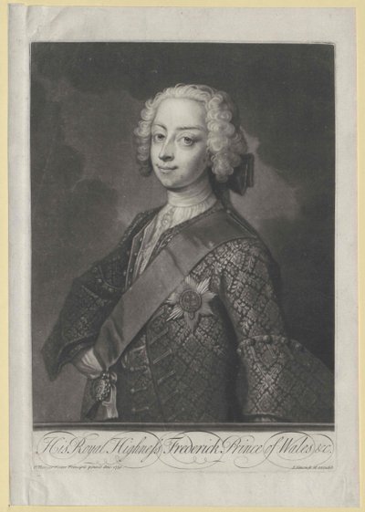 İngiltere Prensi Frederick Ludwig by Artist Unknown
