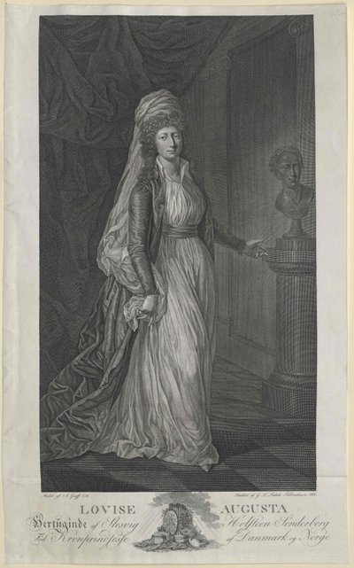 Danimarka Prensesi Louisa by Artist Unknown