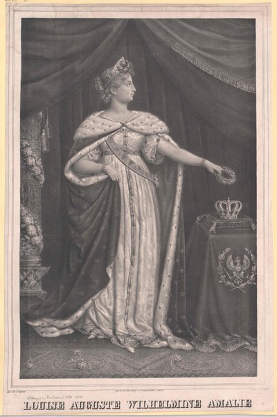Mecklenburg-Strelitz Prensesi Louise by Artist Unknown