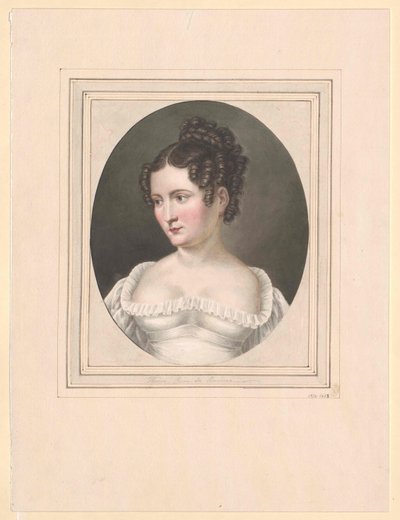 Saxe-Hildburghausen Prensesi, Therese by Artist Unknown