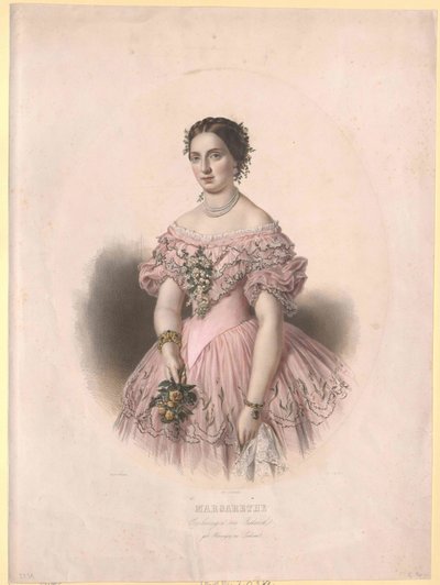 Saksonya Prensesi Margaret by Artist Unknown