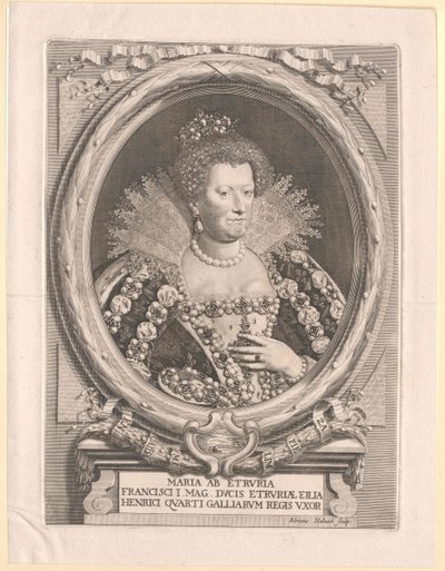 Toskana Prensesi Maria de "Medici by Artist Unknown