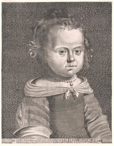 Saray Prensesi Elisabeth Charlotte by Artist Unknown