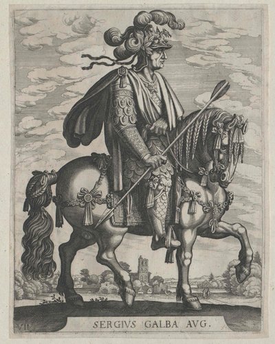 Roma imparatoru Galba by Artist Unknown
