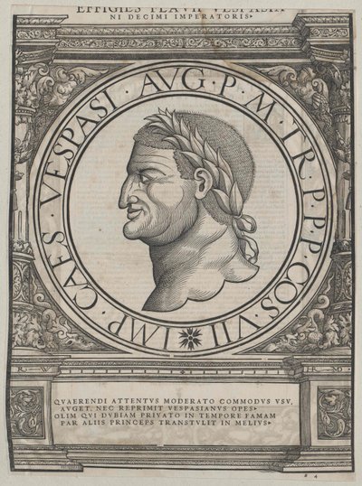 Roma imparatoru Vespasian by Artist Unknown