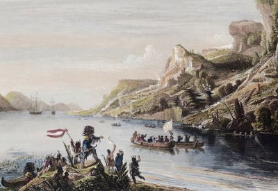 Fransız kaşif Jacques Cartier, 1535 yılında Kanada