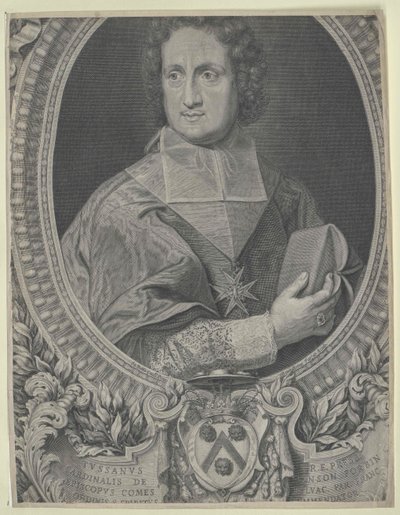 Toussaint de Forbin-Janson (baskı) by Artist Unknown