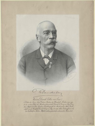 Vincent von Danek-Esse (baskı) by Artist Unknown
