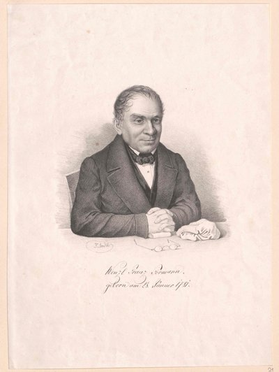 Wenzel Franz Formann (baskı) by Artist Unknown