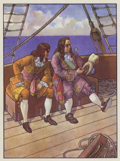 Jonathan Swift tarafından Gullivers Travels için İllüstrasyon by Artus Scheiner