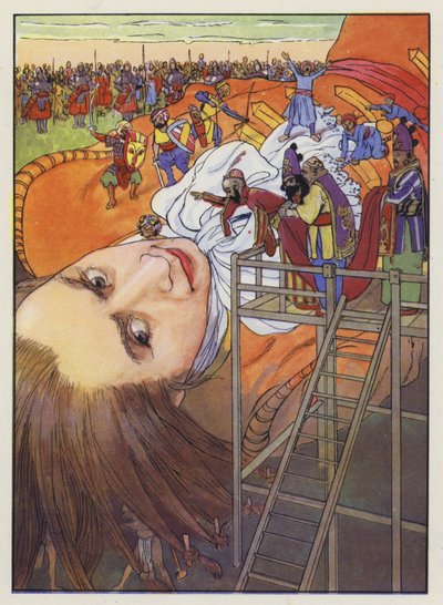 Jonathan Swift tarafından Gullivers Travels için İllüstrasyon by Artus Scheiner