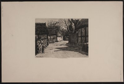 kırsal bir sokak by Arvid Aae