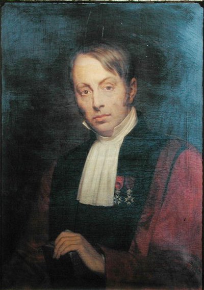 Jean Nicolas Marjolin (1780-1850) (tuval üzerine yağlı boya) by Ary Scheffer