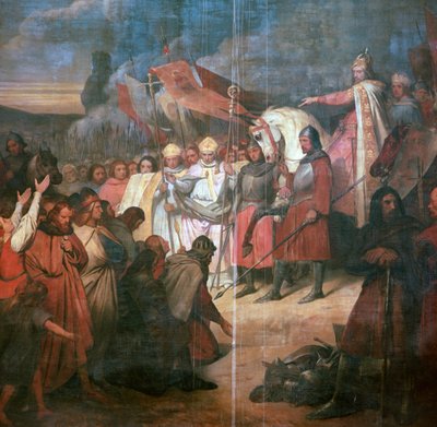 Charlemagne tablosu, 8. yüzyıl by Ary Scheffer