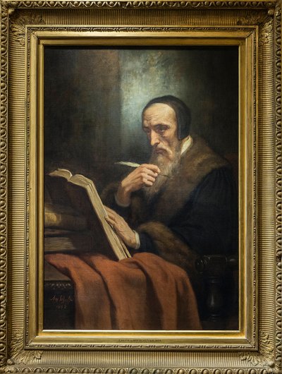 Protestan Reformu (1509-1564) sırasında Fransız yazar, ilahiyatçı ve papaz olan John Calvin