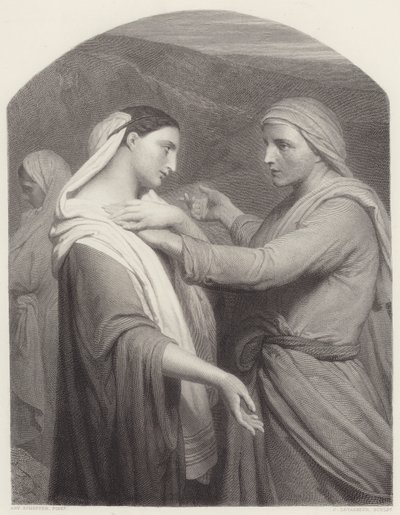 Ruth ve Naomi by Ary Scheffer