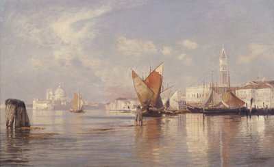 Lagün üzerinde, Venedik by Ascan Lutteroth