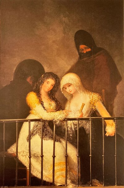 Manolas in costume de majas - Asensio Julia by Asensio Julia