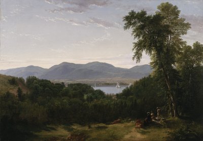 Hudson Nehri üzerindeki Beacon Hills, 1852 by Asher Brown Durand