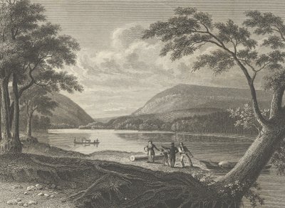 Delaware Su Boşluğu, 1830. by Asher Brown Durand