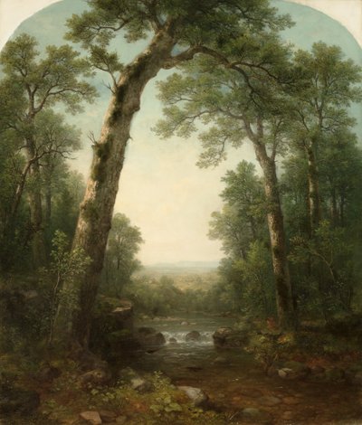 Vista ile Orman Çayı, 1872. by Asher Brown Durand