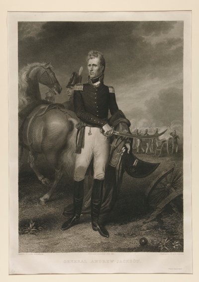 Genel Andrew Jackson by Asher Brown Durand