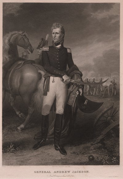Genel Andrew Jackson by Asher Brown Durand