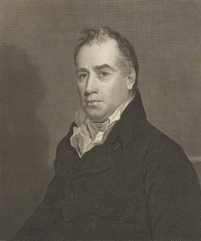 Ekselansları Oliver Wolcott, Connecticut Eyaleti Valisi, 1820. by Asher Brown Durand