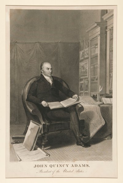 John Quincy Adams, Amerika Birleşik Devletleri Başkanı by Asher Brown Durand