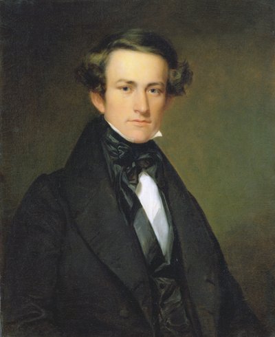 John William Casilear (1811-98), 1840 dolayları by Asher Brown Durand