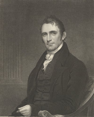 Rev. John Brodhead Romeyn, D. D., 1 Mayıs 1820., 1 Mayıs 1820. by Asher Brown Durand