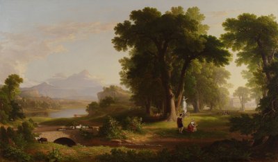 Hayatın Sabahı, 1840 by Asher Brown Durand